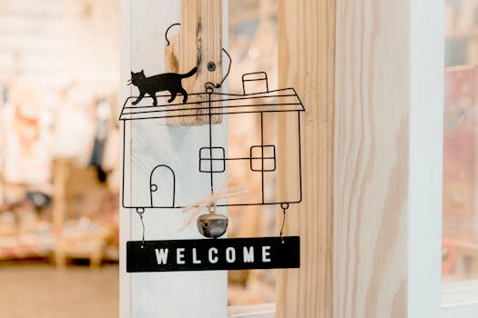 bank branch with welcoming signage